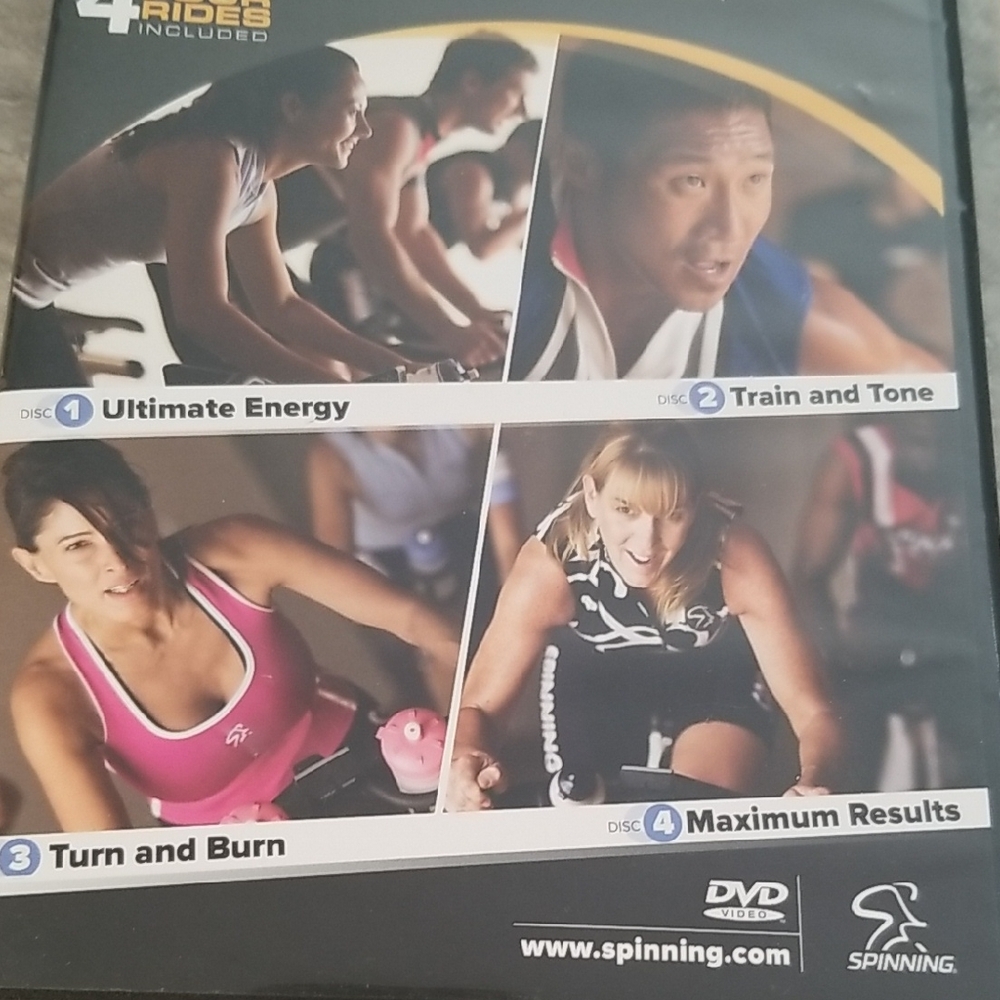 Spinning Ultimate Rides Collection 4 DVDs - Picture 3 of 4